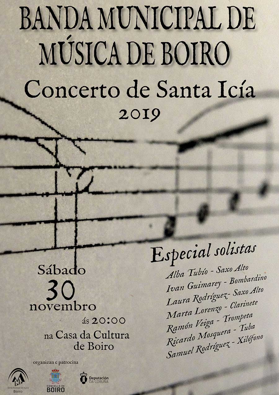 Concerto de música de Santa Icía 2019