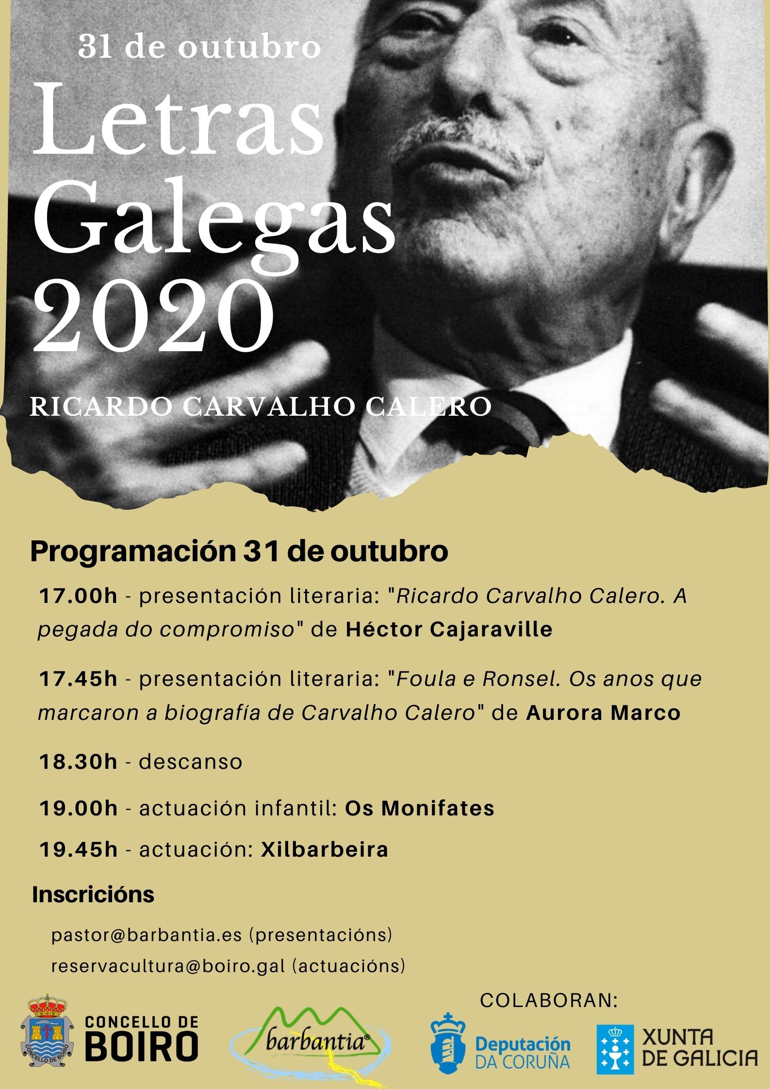 Letras Galegas 2020