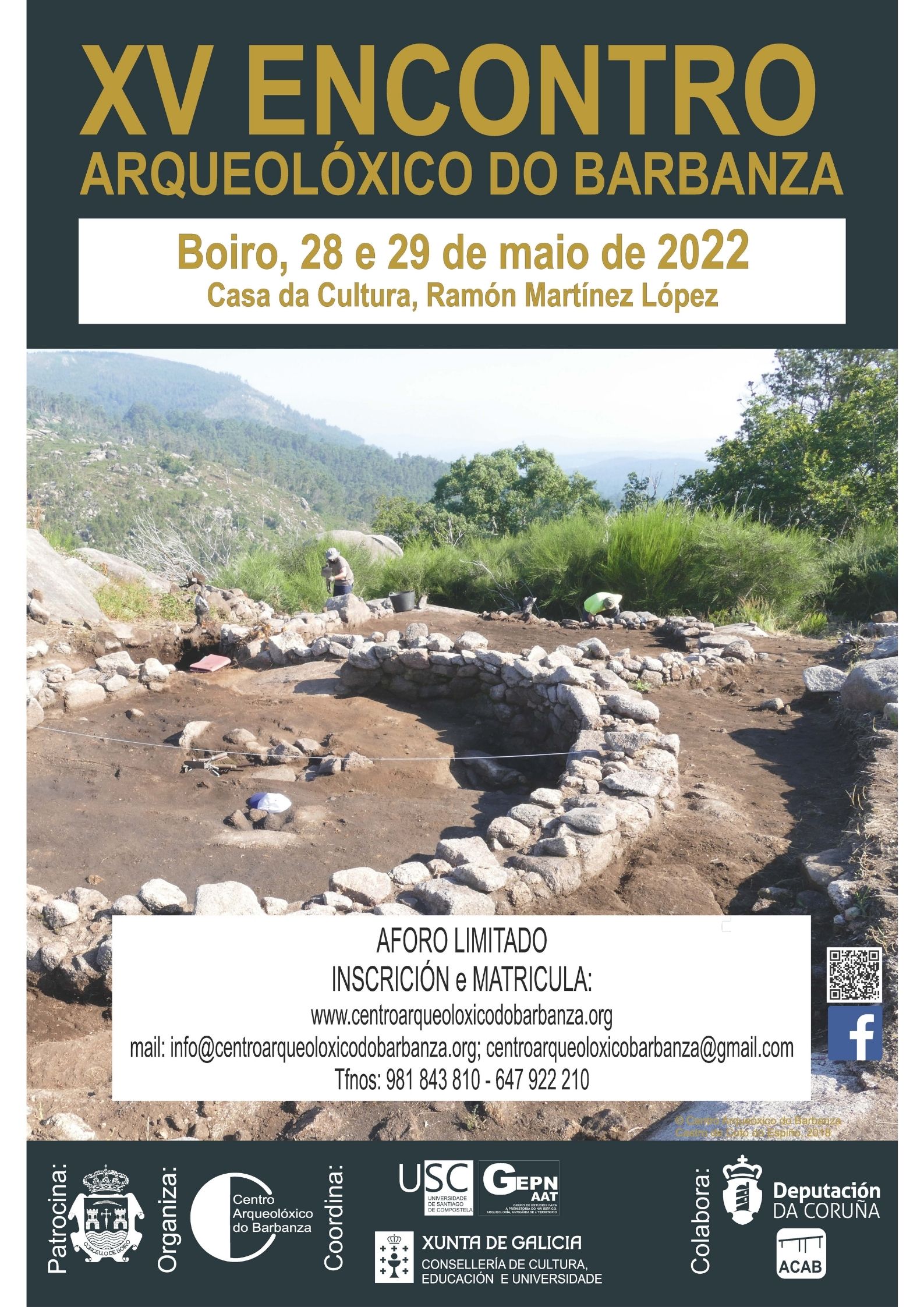 XV Encontro Arqueolóxico do Barbanza | Concello de Boiro 