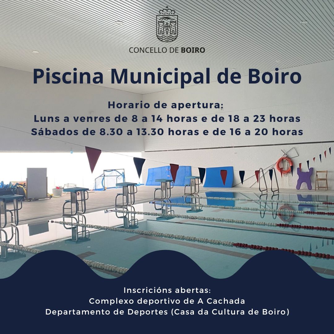 Piscina Municipal de Boiro | Concello de Boiro