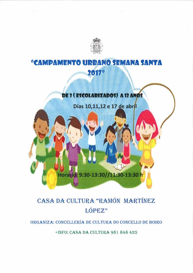 Campamento Urbano Semana Santa 2017