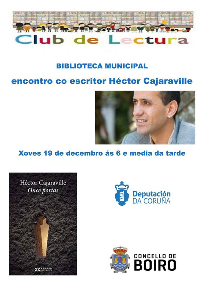 Club de lectura: Encontro co escritor Héctor Cajaraville