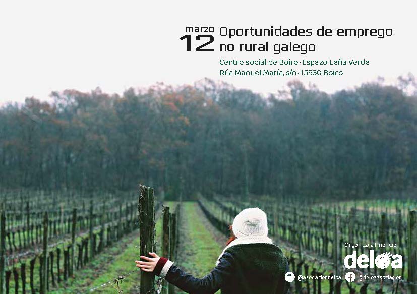Oportunidades de emprego no rural galego 