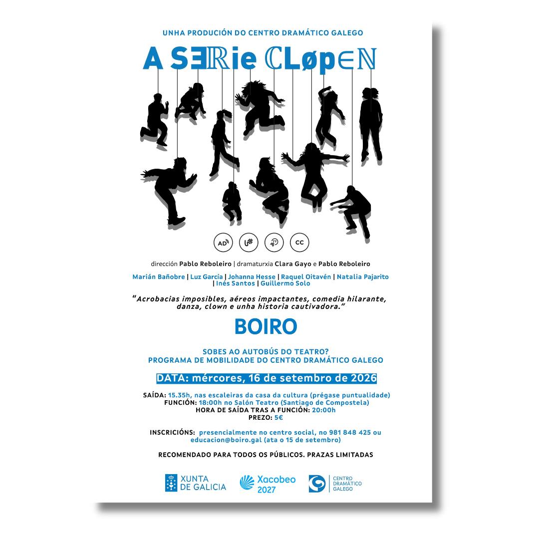 mércores 16 de setembro | Sobes ao bus do teatro?